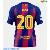 Camisa de time de futebol Barcelona Dani Olmo #20 Replicas 1º Equipamento 2025-26 Manga Curta